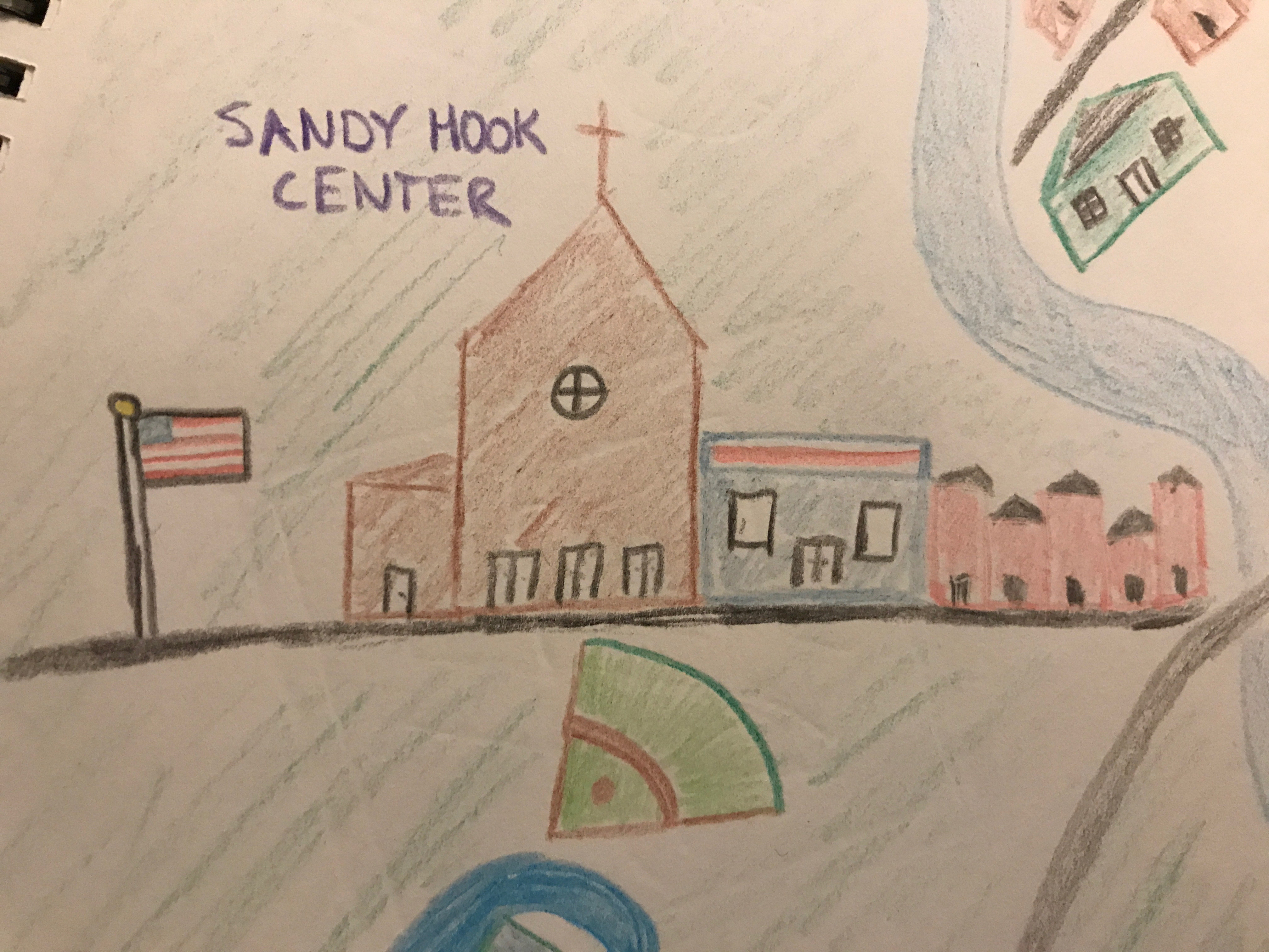 Zoomed In: Sandy Hook Center, Newtown, Connecticut.